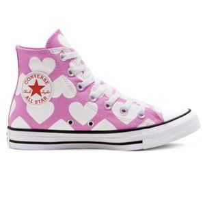 New Men's Converse Twisted Hearts CTAS Hi Sneakers